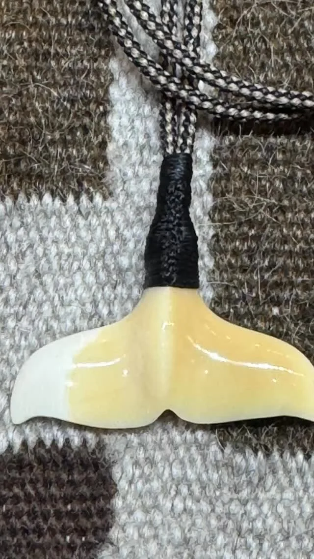 ボーンカービングネックレス(hk1)ハワイアンコア Born carving